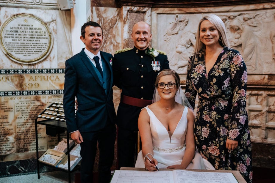 Royal Military Academy Sandhurst | Berkshire Wedding Photographer | military wedding