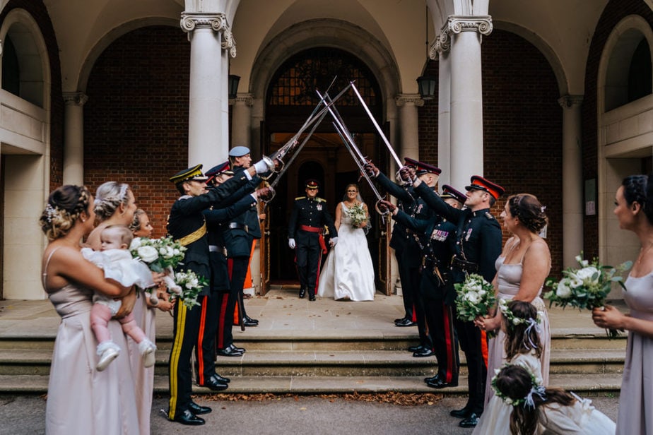 Royal Military Academy Sandhurst | Berkshire Wedding Photographer | military wedding