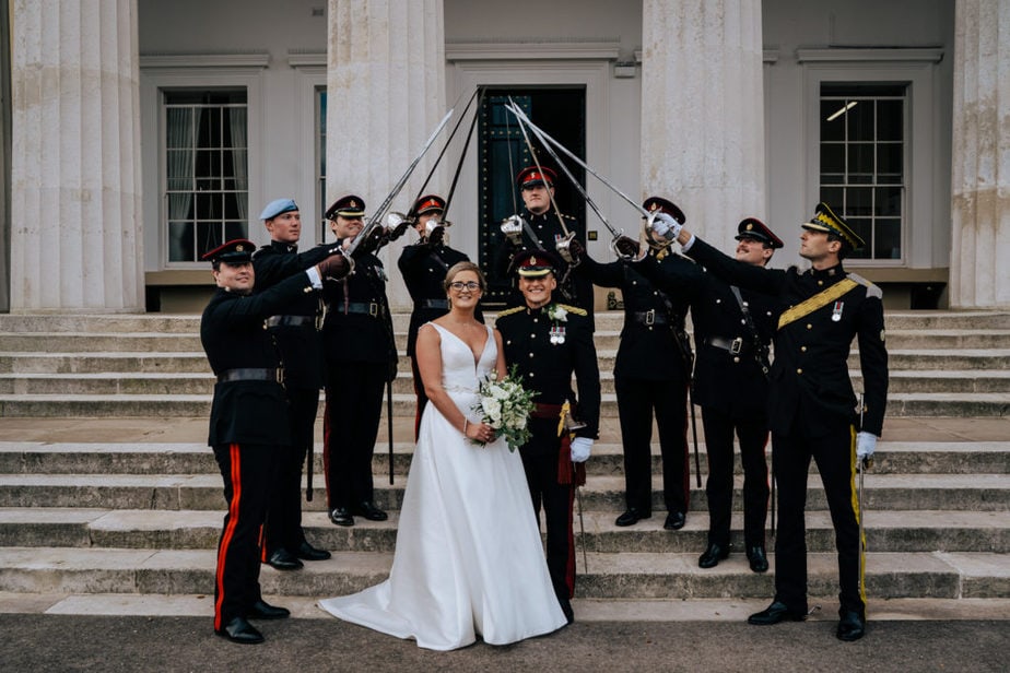 Royal Military Academy Sandhurst | Berkshire Wedding Photographer | military wedding