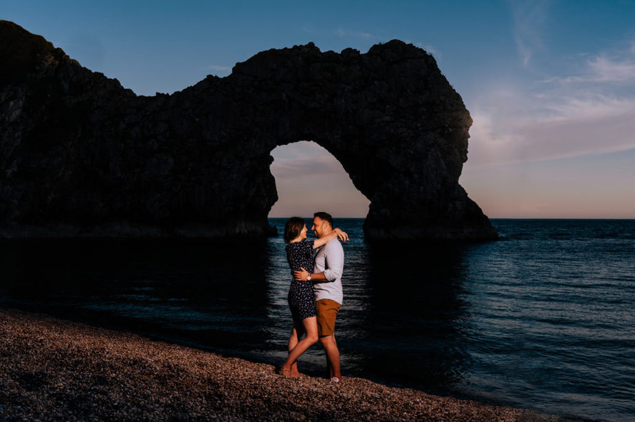Durdle Door Engagement photo shoot | Dorset Wedding Photographer