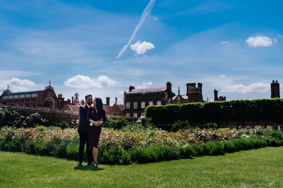 Hampton Court Palace Proposal shoot | London Wedding Photographer