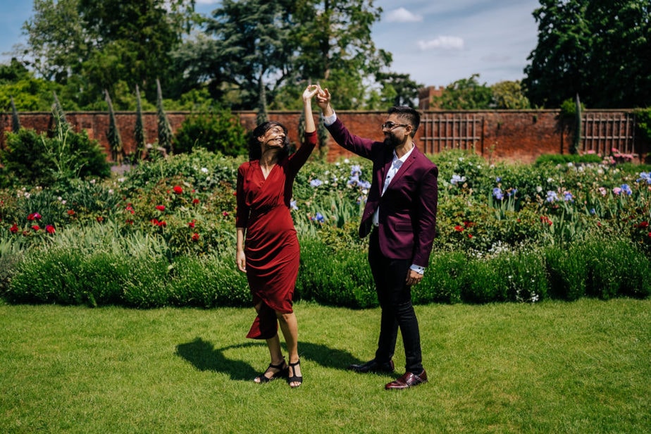 Hampton Court Palace Proposal shoot | London Wedding Photographer