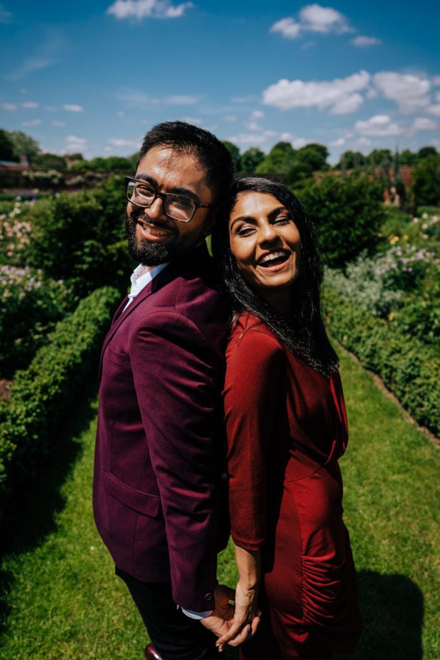 Hampton Court Palace Proposal shoot | London Wedding Photographer