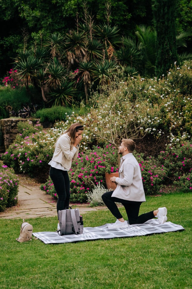 Kew Gardens Proposal photo shoot | London Wedding Photographer