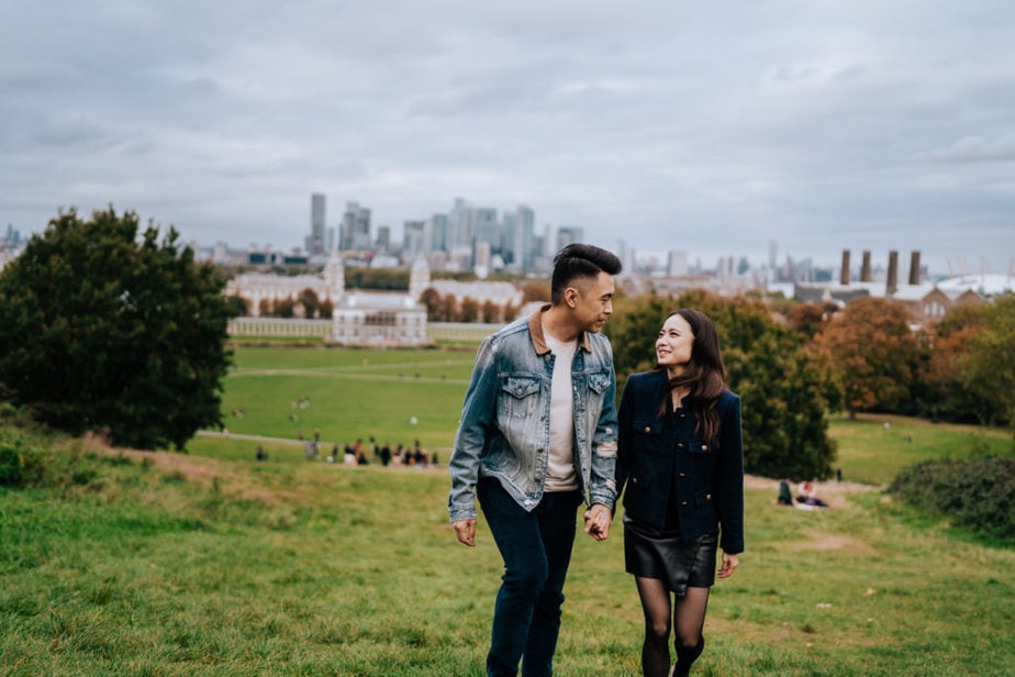 Greenwich Park Engagement Shoot | Alex Buckland Photography