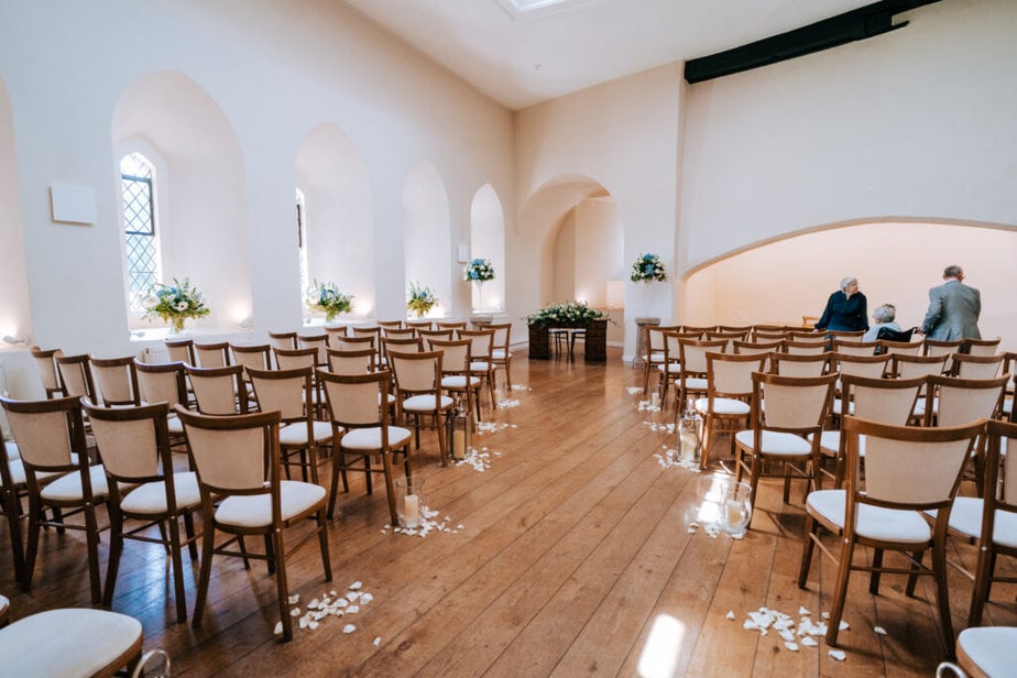 Farnham Castle Wedding | Indoor Ceremony | Surrey Wedding Photographer