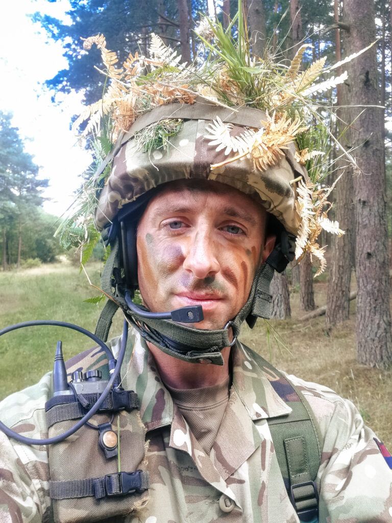 Alex Buckland working during a wedding ceremony
