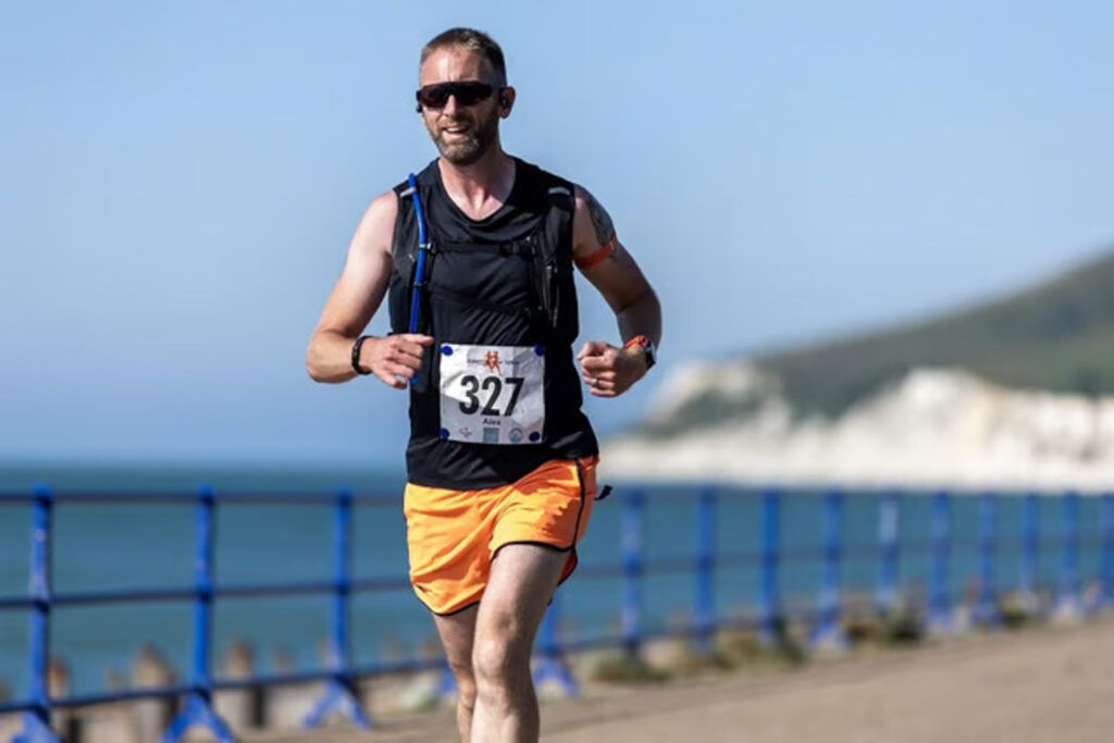 Alex Buckland out running