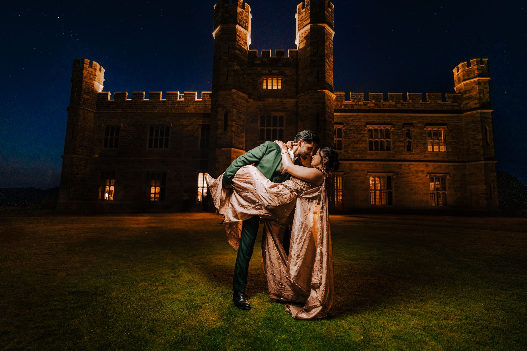 Leeds Castle wedding venue in Kent