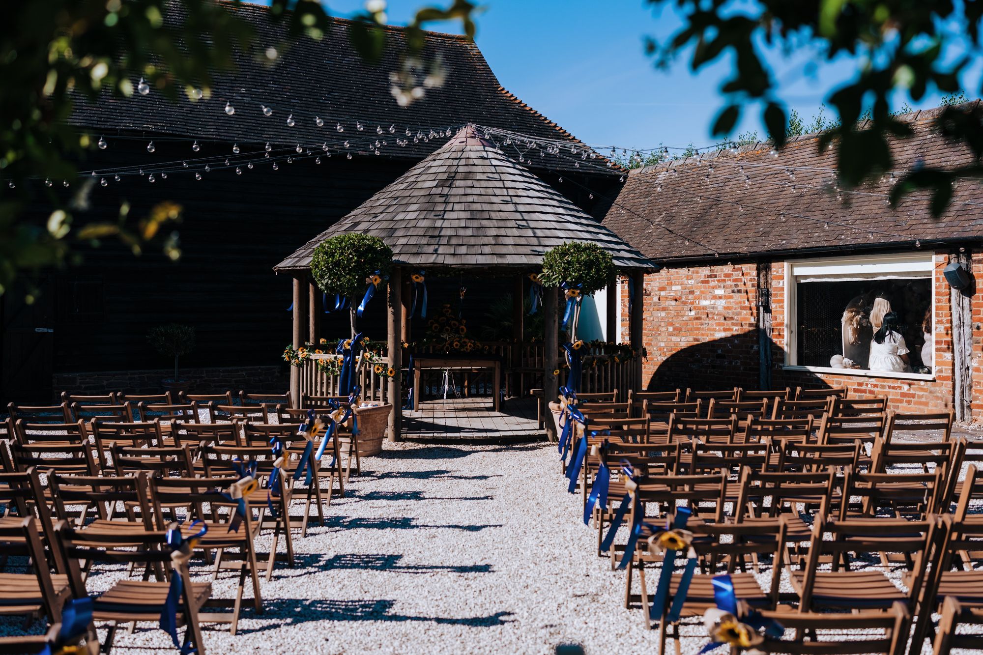 The Barnyard wedding venue in Kent